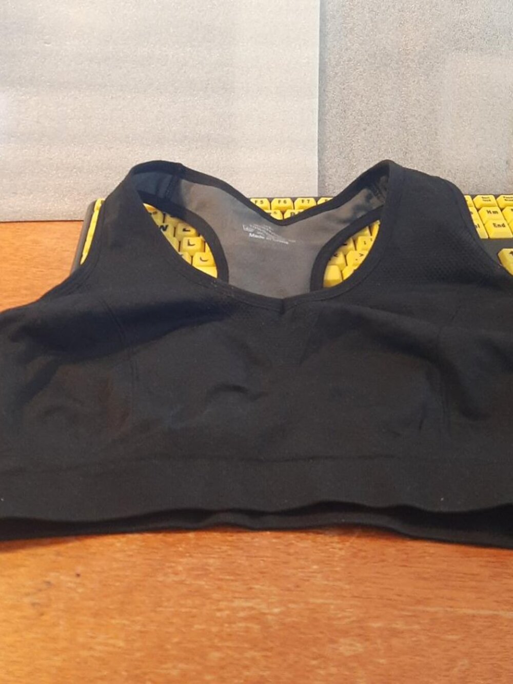 NEW ! Raceback Sports Bra for Women Black Size XL